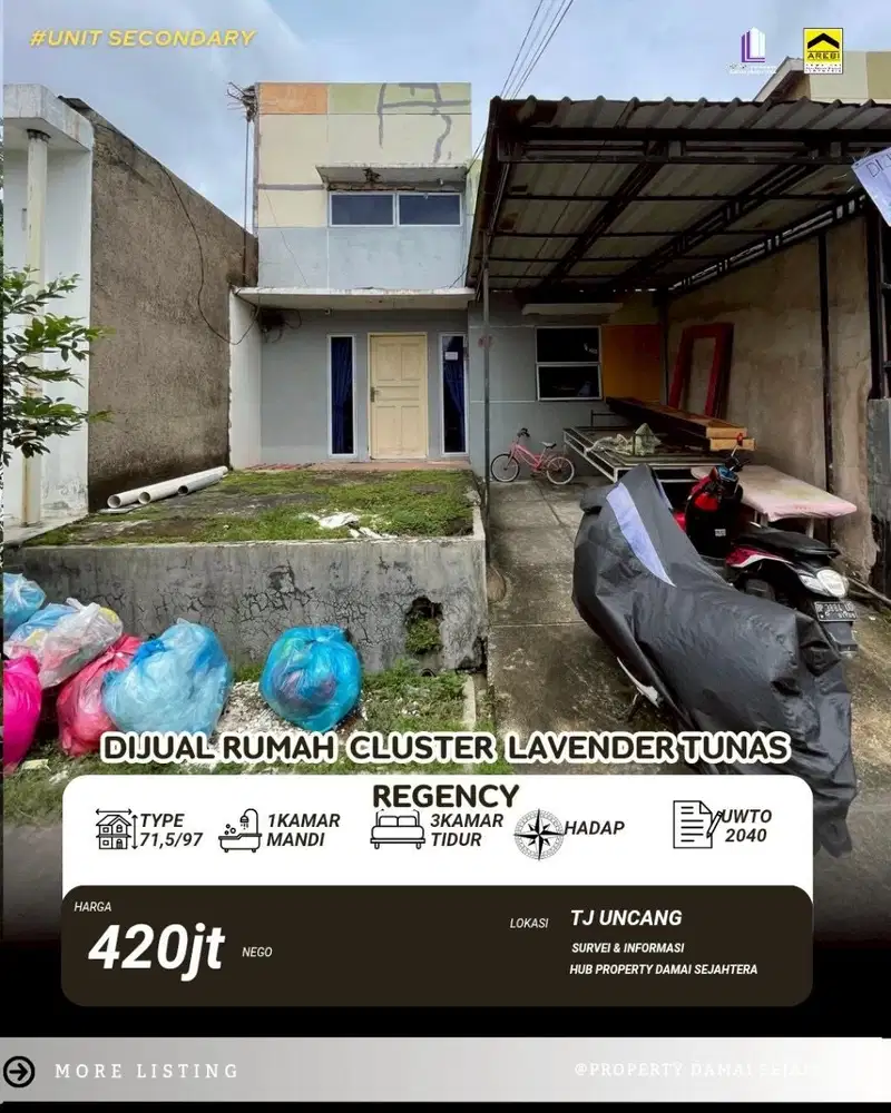 Tunas Regency !! Dijual
