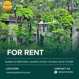 Disewakan Luas Rumah di Menteng Jakarta Pusat Double Gate STD185