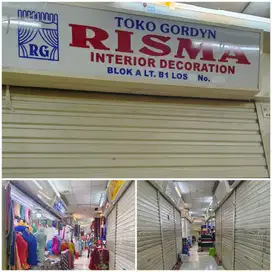 Kios badan pasar Tanah Abang blok a lantai basement 1 jakarta pusat