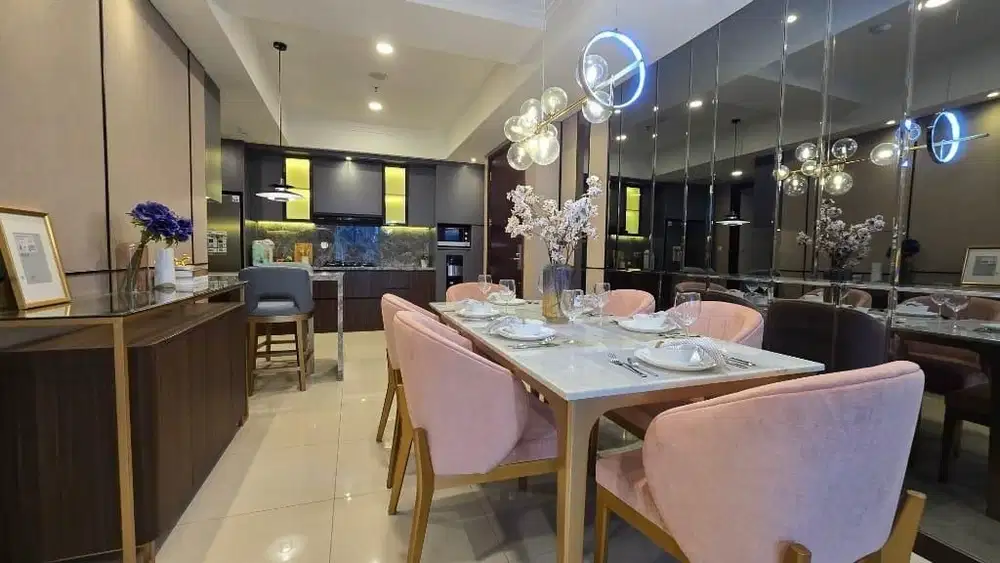Disewakan 3BR Casa Grande Furnished Siap Huni Mewah View City