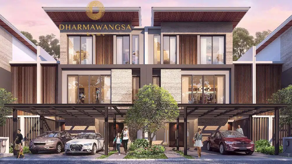 Dijual Rumah Mewah 3 Lantai Dharmawangsa Home di Bintaro, Tangerang