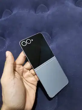 Samsung Z flip 6 5G 12/256 fulset msi grnsi lcd jernih mulus bs tt