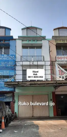 DIJUAL RUKO Lokasi Boulevard Hijau Harapan Indah