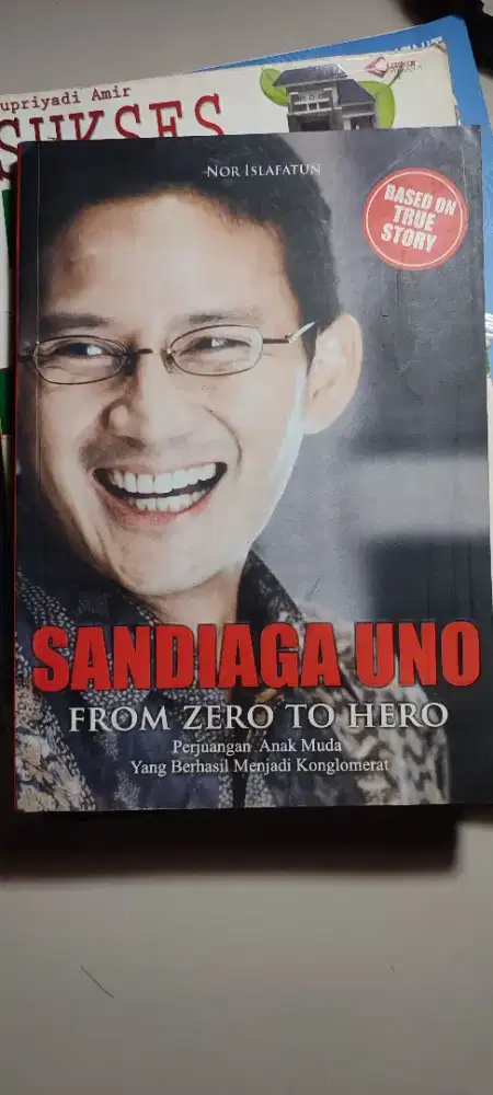 Buku Sandiaga Uno From Zero to Hero
