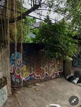 Jual Tanah Ijin Komersil Bentuk Kotak di Mampang Kemang