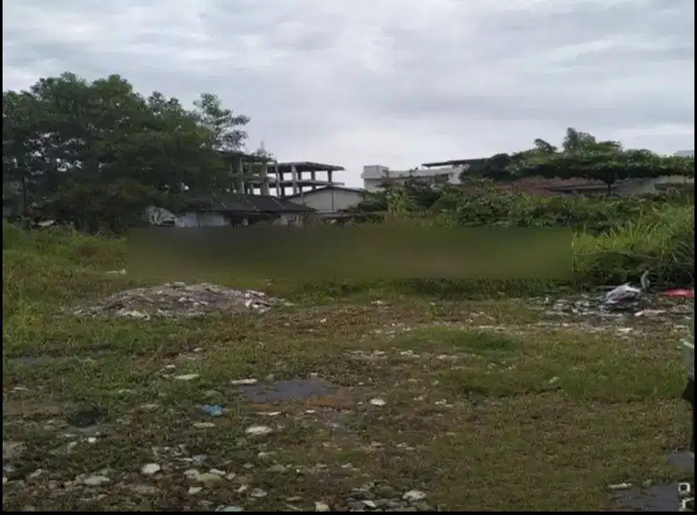 DIJUAL TANAH PINGGIR JALAN COR PERUMAHAN BISA DIBUAT KOS²AN