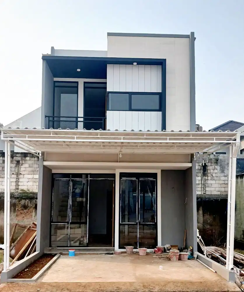 Rumah Modern Minimalis di Timur Jakarta 700jtan Asri dan Nyaman