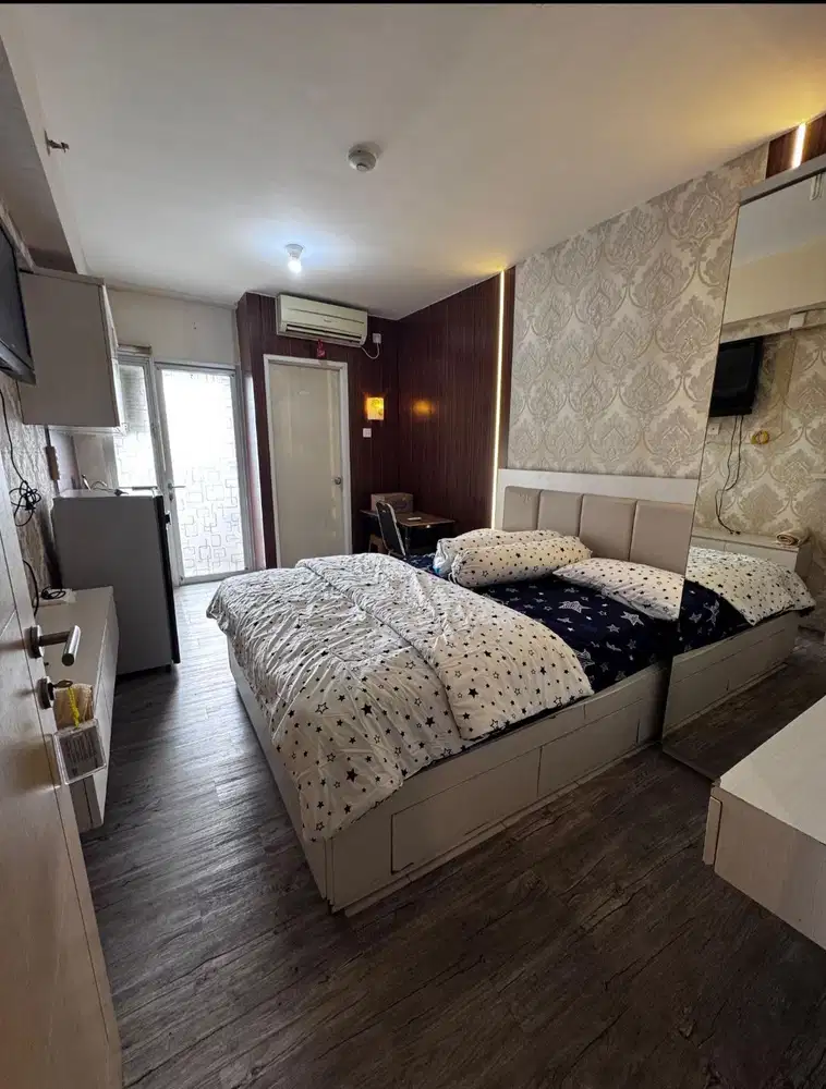 Apartemen EDUCITY Studio Furnish Lantai Rendah Favorit dkt ITS, WM