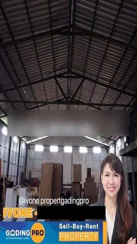 Gudang Legok Kemuning Murah 600 Meter Eks Furniture