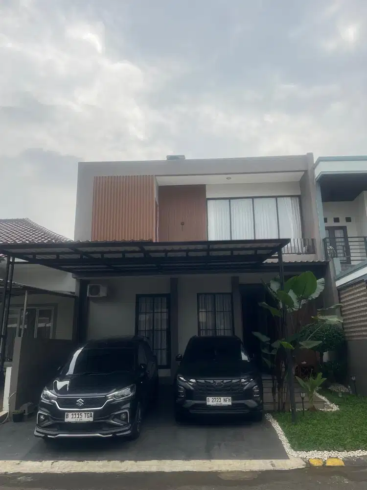Disewa Rumah Cantik Semi Furnished dlm Cluster One Gate Sys di Graha