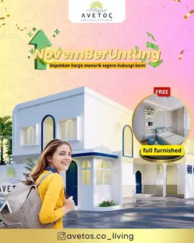 Kos Dijual Dekat UII Jakal km 14,5 Akses Simpangan Jogja