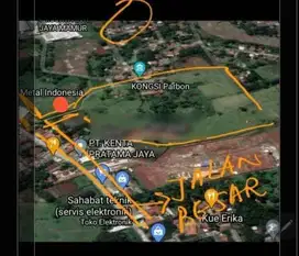 Kavling Tanah Rancaiyuh Tangerang 4 Hektar 1,8jt / meter
