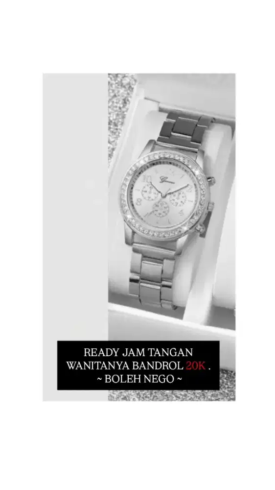 Jam tangan wanita new ready!!