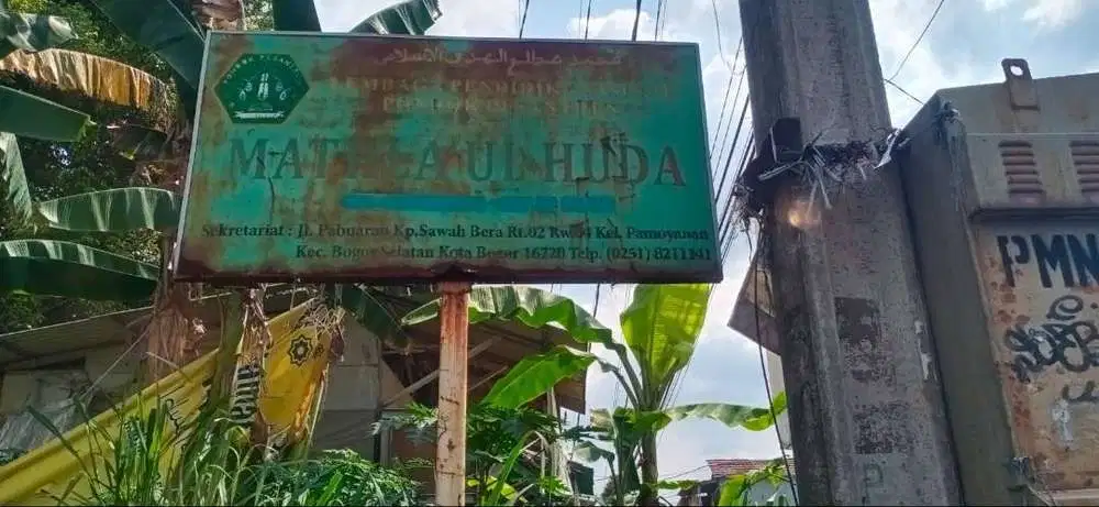 Tnanah 5050m SHM  kp Bera Rt 020 Rw 002 Pamoyanan  Bogor SelatanBgor