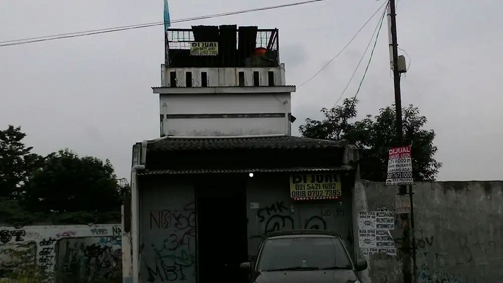 jual rumah 3 lantai dipinggir jalan raya legok bojong nangka tangerang