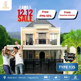 Rumah Super Mewah Dengan Kolam Renang Pribadi Sleman