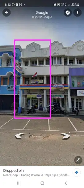 DIJUAL RUKO GADING RIVIERA – LOKASI STRATEGIS DI KELAPA GADING