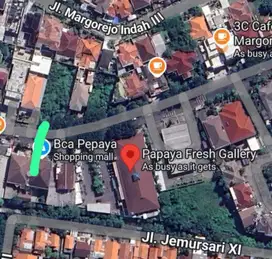 Tanah Komersial & Strategis, Harga Super Miring di Margorejo, SBY Raya Margorejo, Depan Papaya Margorejo Super Miring