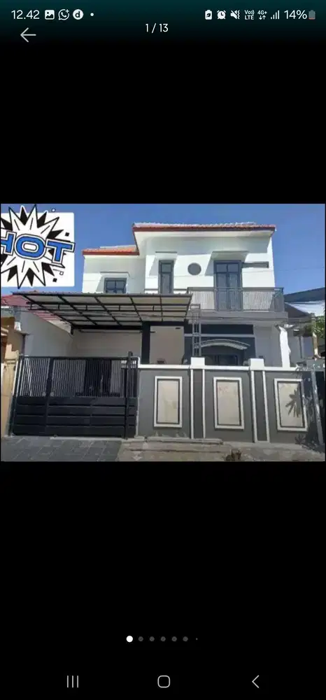 DIJUAL Rumah Delta cluster Marina