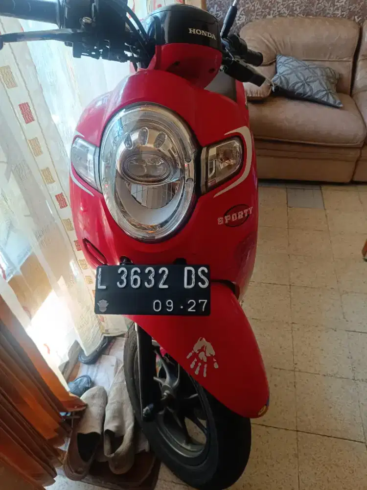 Scoopy fi km 42 ribuan oli baru