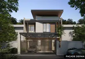 Rumah Baru 2 Lantai Metland Puri Fasilitas Kota Mandiri Dkt Toll
