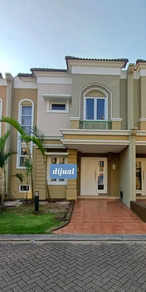 Murah Rumah Siap Huni Lebar 7 di Samara Village Gading Serpong
