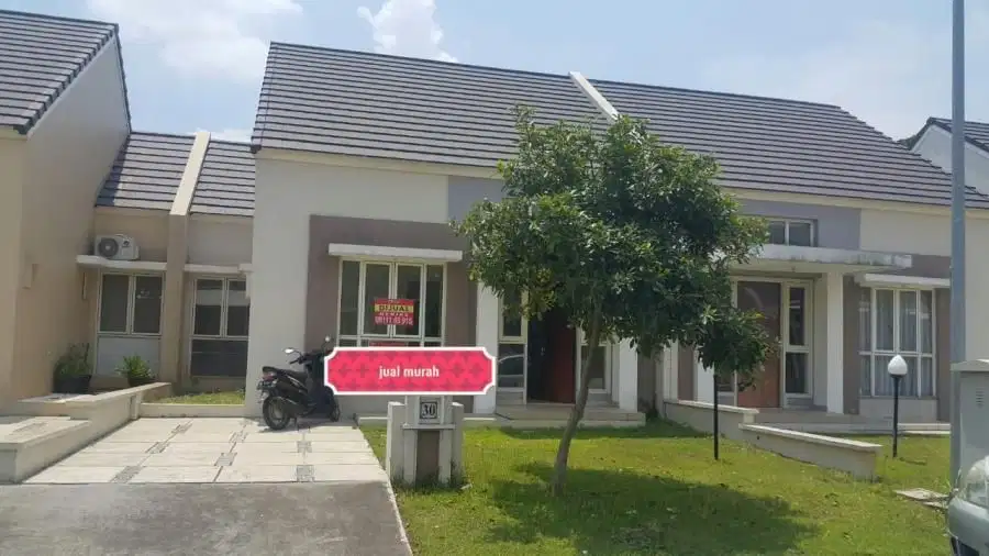 Jual Murah Rumah Cluster Bayu Lt. 136 Suvarna Sutera Cikupa Tangerang