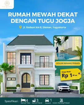 Rumah Mewah Dekat Dengan Tugu Jogja