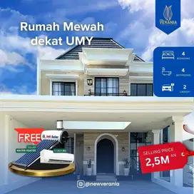 Rumah Private Pool Jogja SHM + IMB Seberang Waterpark Citragrand