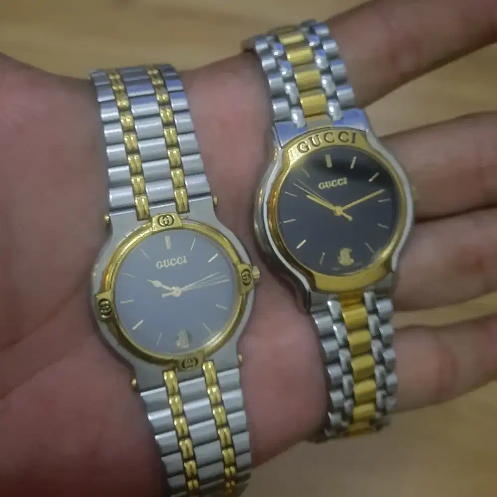 Gucci 8000M & 9000M Original Swiss Longines Cartier Omega