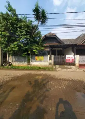 Dijual cepat rumah hitung tanah di komplek Palem Bintaro Pondok Aren