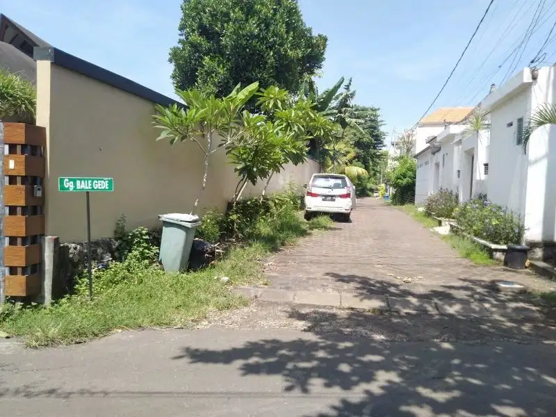 dijual murah cepat super langka tanahdepan villa ramana jimbaran