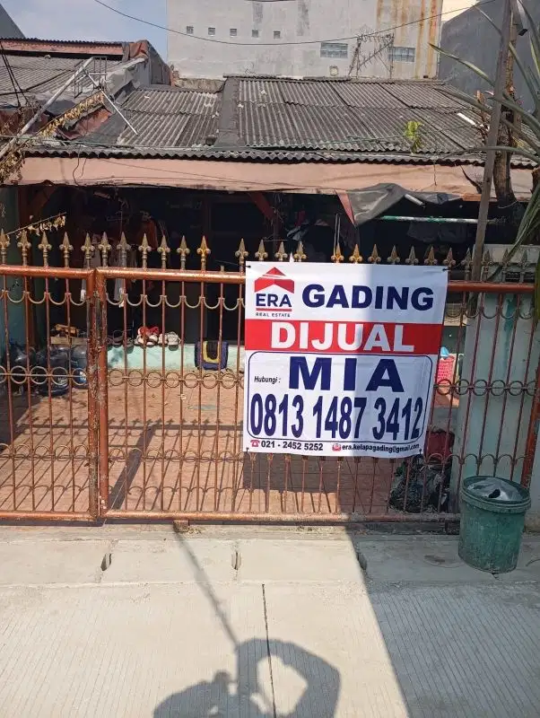 dijual rmh utk bangun ulang