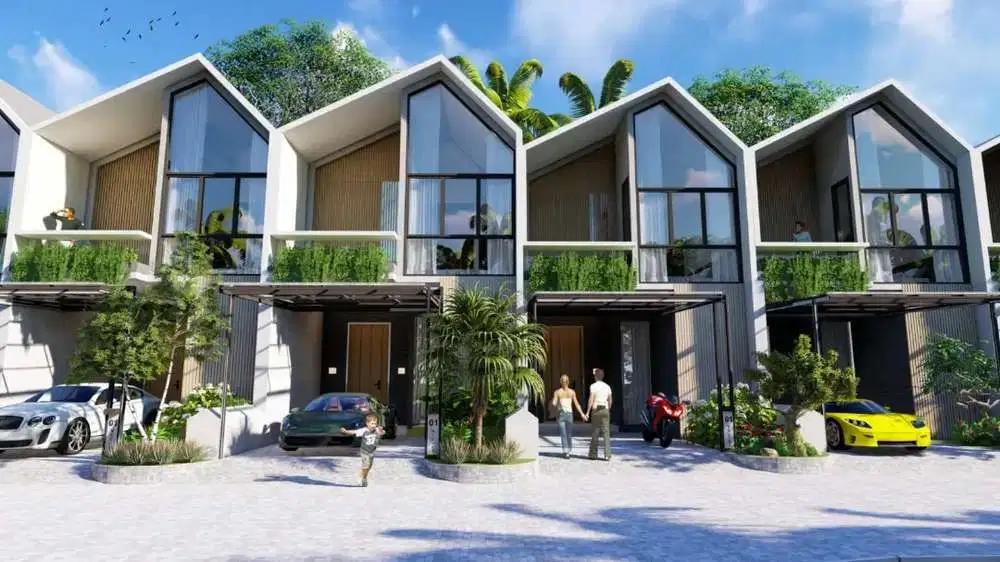 Luxury villa in Seminyak view sawah lingkungan cozy
