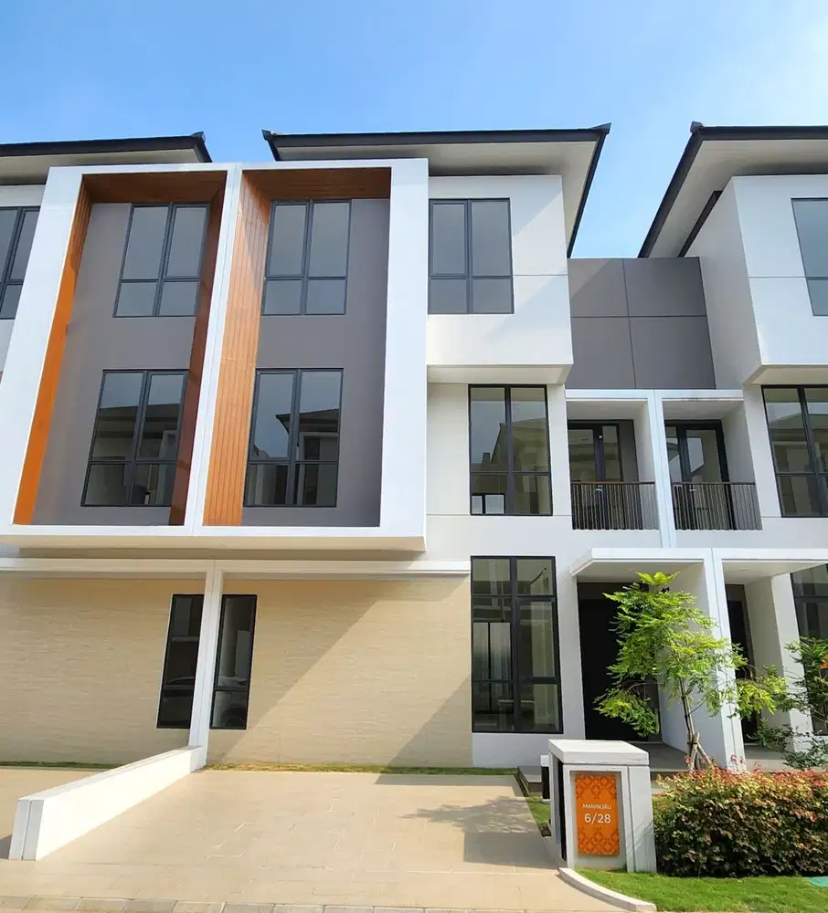 Rumah 3lt 8x14 4KT cluster maninjau ASYA JGC Jakarta Garden City