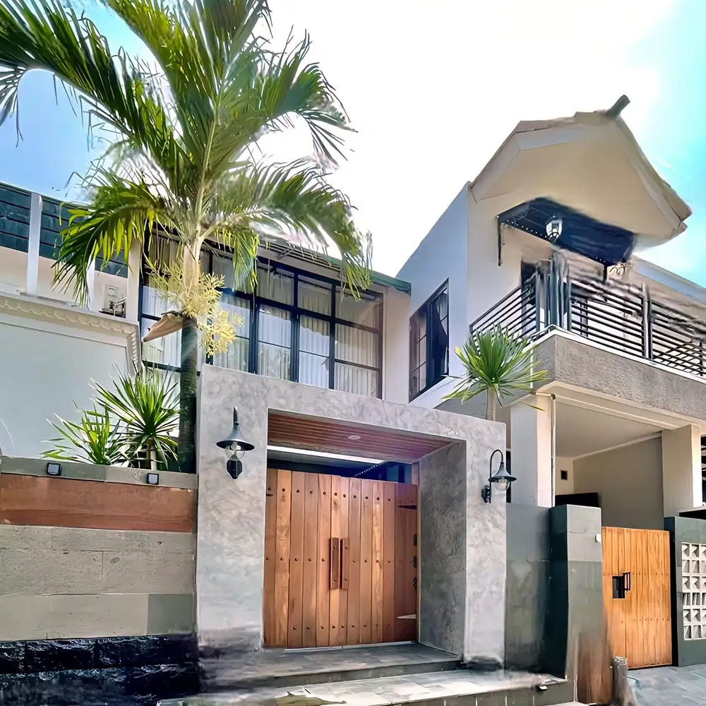 Dijual Rumah Estetik 12x17m2 SF Bagus Airflow Bagus di Duren Sawit