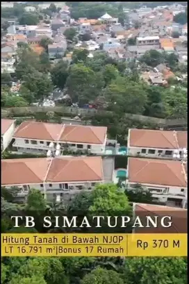 Best Price Lahan Komersial Tb Simatupang Dibawah Njop Bonus 17 Rumah