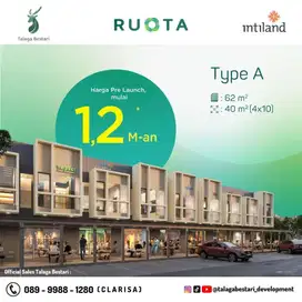 Penjualan perdana Ruko Ruota Talaga Bestari