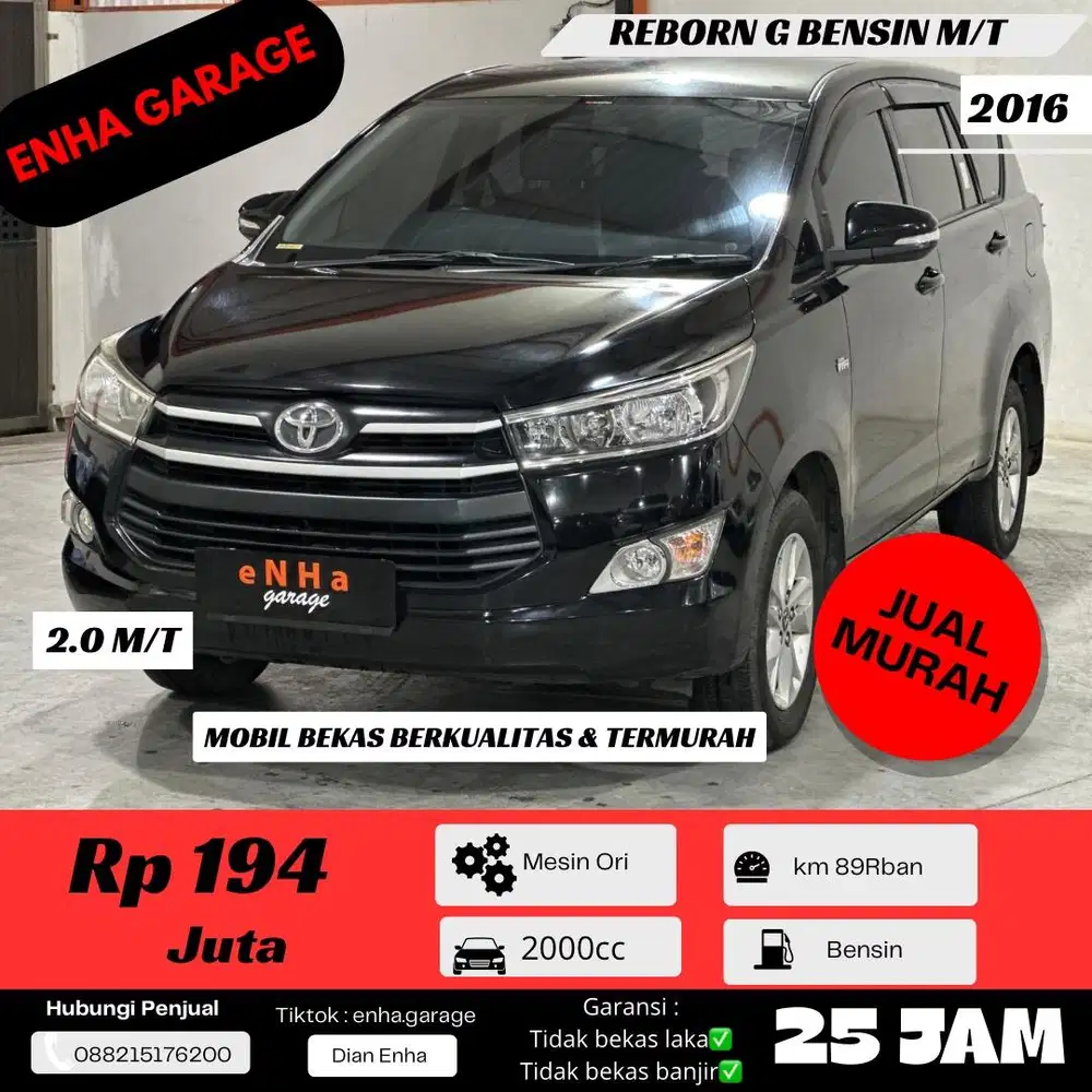 Reborn G Bensin Manual Termurah