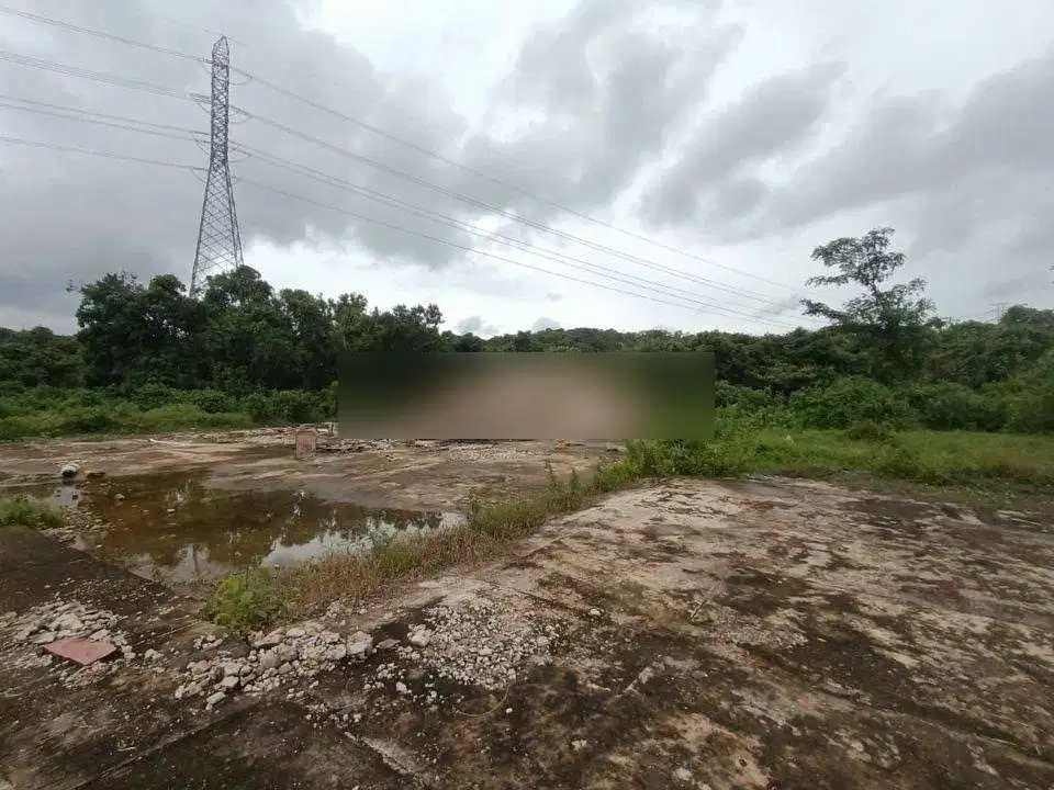 TANAH/LAHAN PINGGIR JALAN KARIANGAU COCOK DIBUAT PABRIK, GUDANG DLL