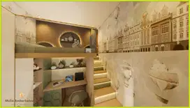 Rumah di Jogja Scandinavian 6 Km Ke Malioboro + Taman Bermain
