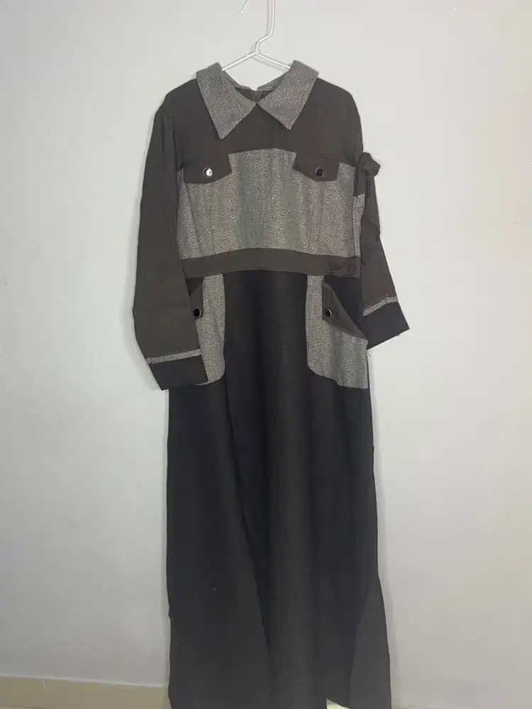 Dress formal coklat preloved
