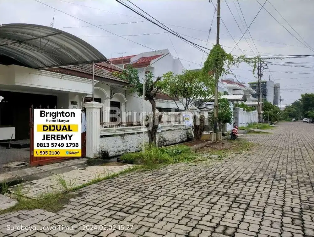 DIJUAL CEPAT DHARMAHUSADA UTARA dkt merr galaxy kertajaya pakuwon its