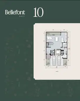 Rumah Paris Bellefont East The Springs Summarecon Serpong