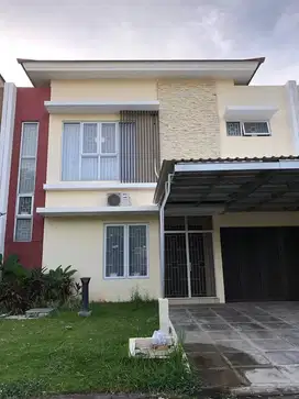 Rumah 2lantai lebar 10x20 type 4KT Cluster Dbanyan Jakarta Garden City