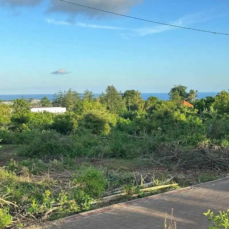 LAHAN OCEAN VIEW DI KAWASAN VILLA UNGASAN, BALI