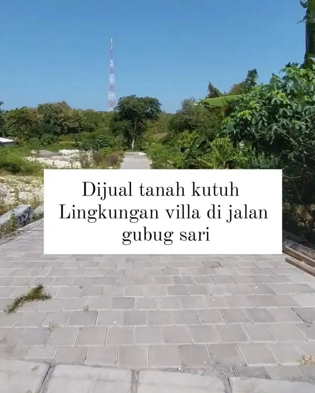 Dijual tanahgubug sari cocok dijadikan -kosan / villa 