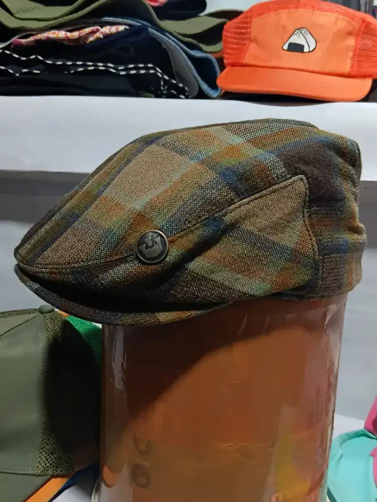 Topi Goorin Bros Flat cap flatcap casual vintage Topi copet goorin