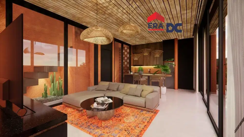 Villa Style Tropical Modern Dekat Pantai Batu Bolong Canggu Bali