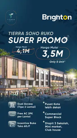Tierra Soho Darmo harapan Sukomanunggal surabaya